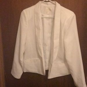 White blazer